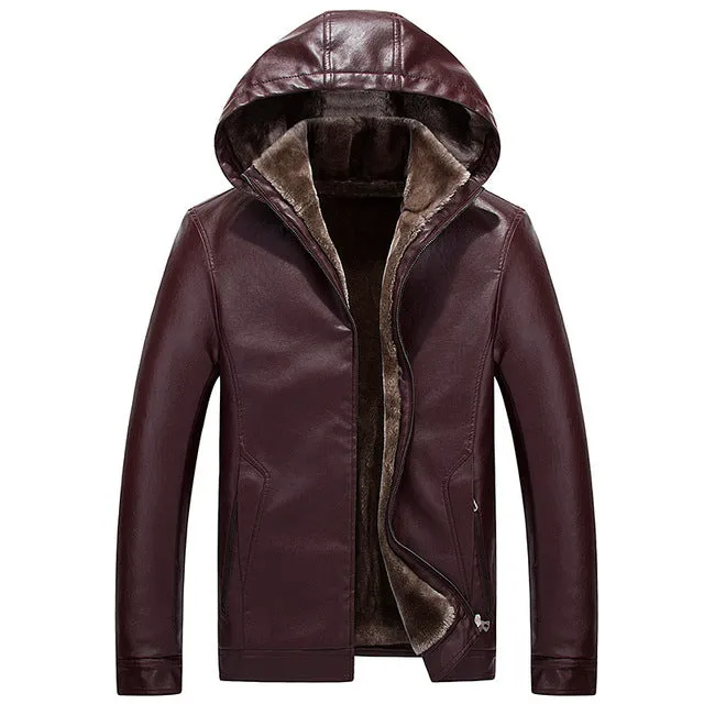 2019 New Brand Leather Jacket