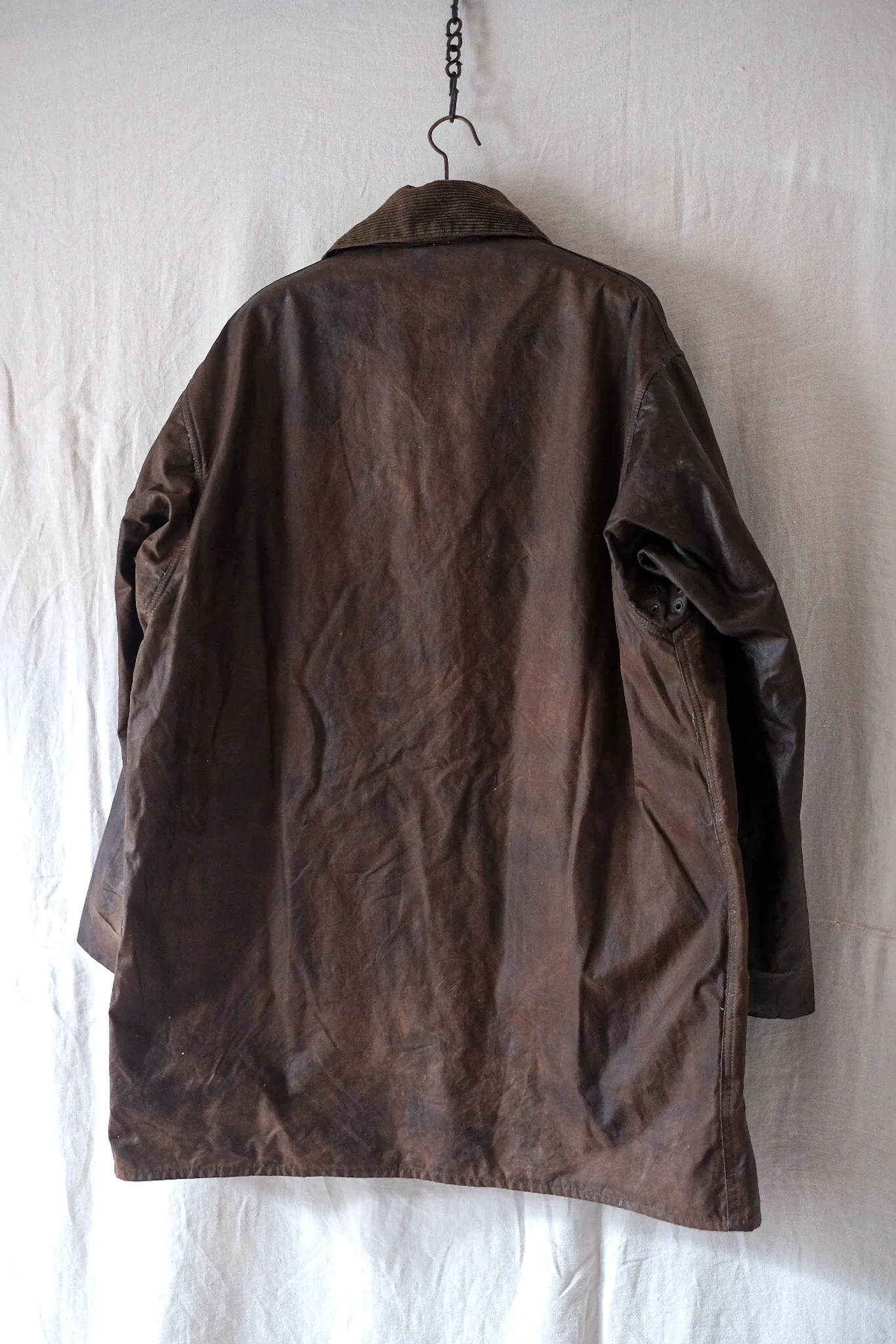 【~80's】Vintage Barbour "NORTHUMBRIA" 2 Crest