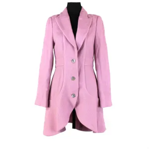 Alexis Wool Blend Peplum Coat