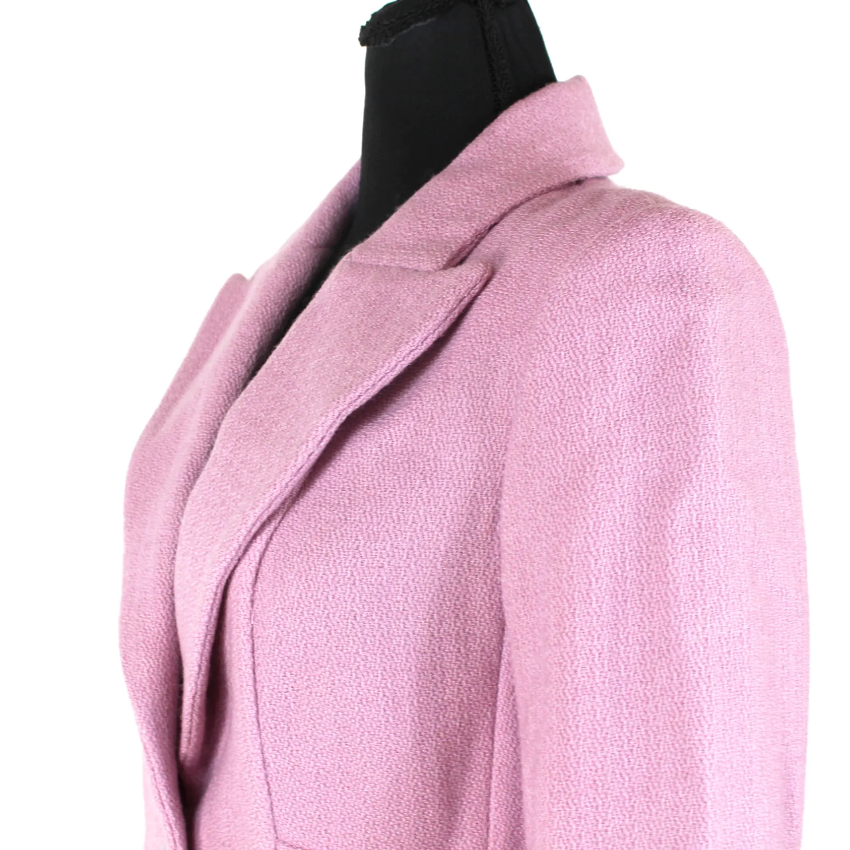 Alexis Wool Blend Peplum Coat