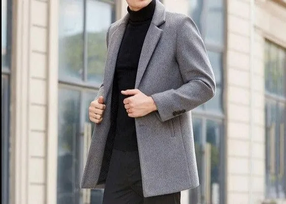 Antonios Casual Design Coat Men