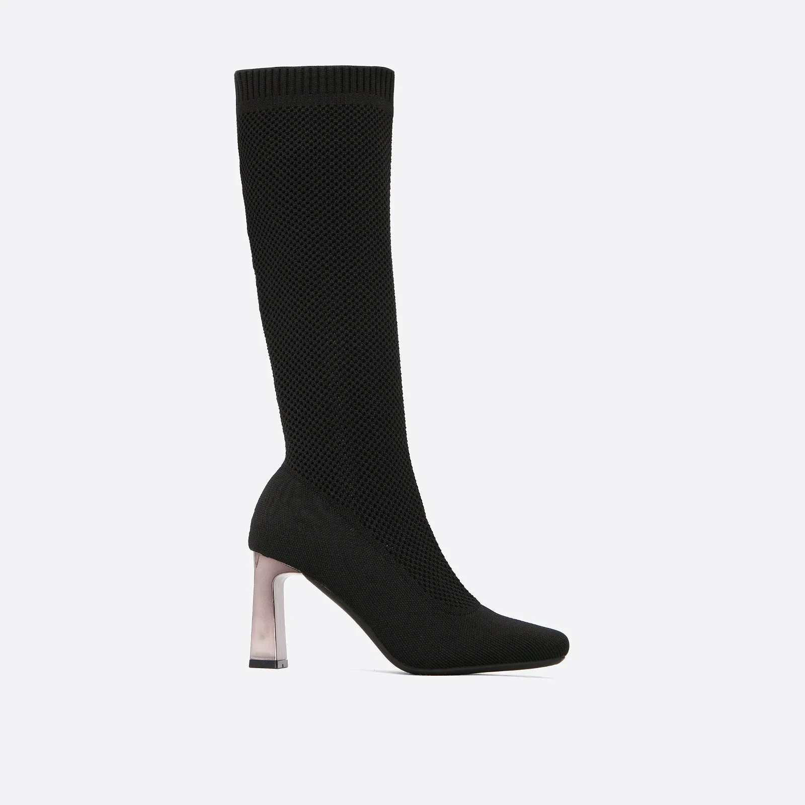 binfenxie- Women Chunky Heeled High Boots