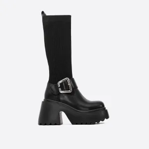binfenxie- Women Classic Date High Boots
