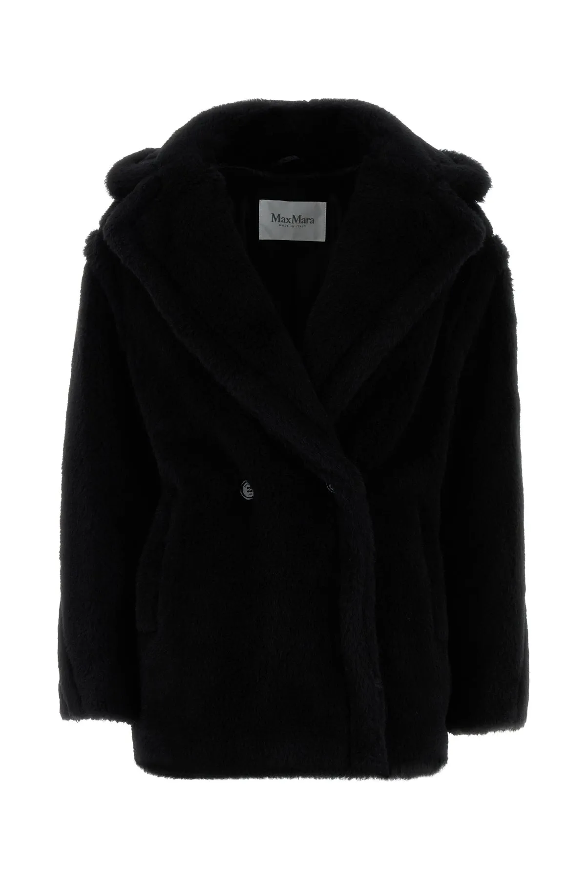 Black teddy Fuxia coat