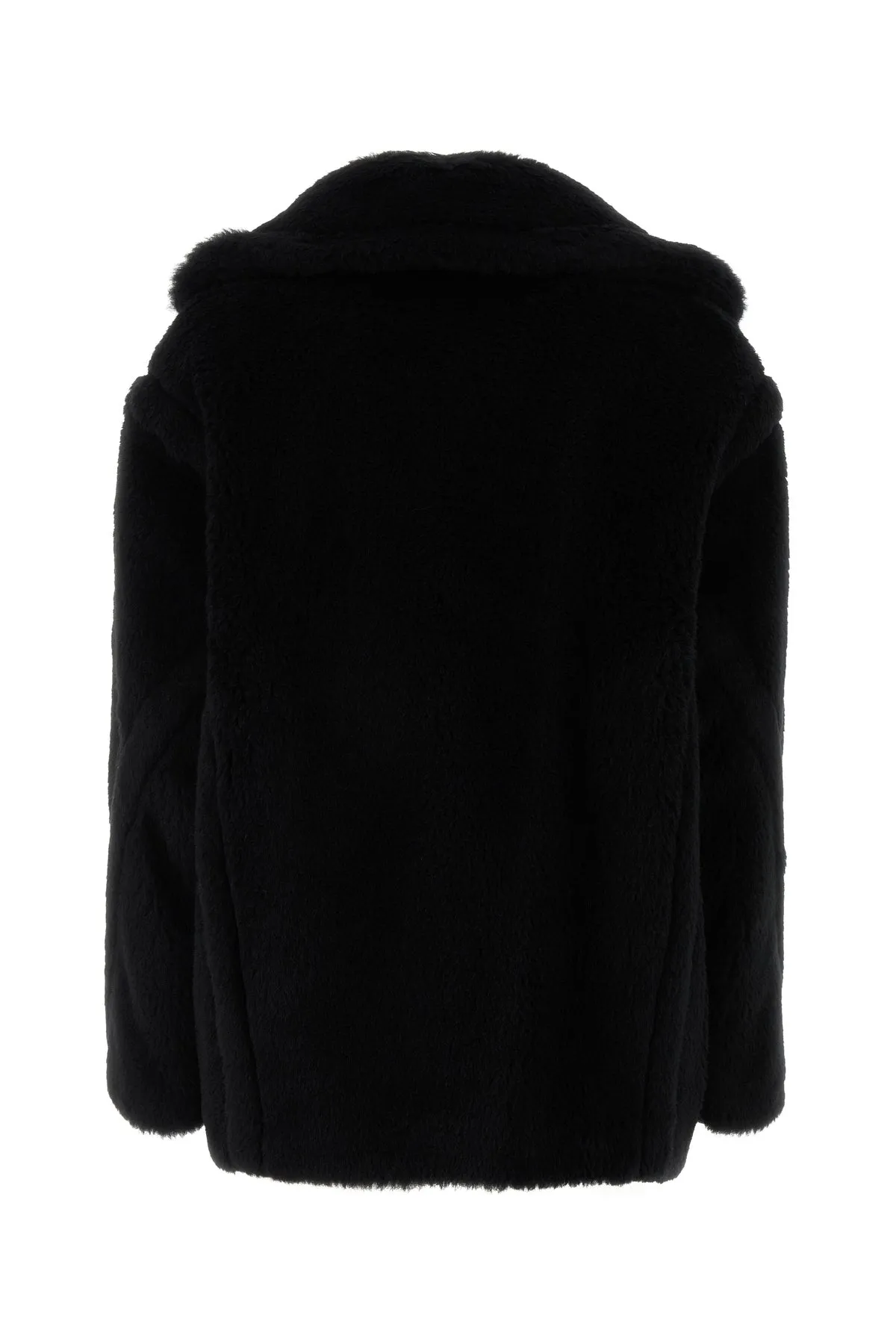 Black teddy Fuxia coat