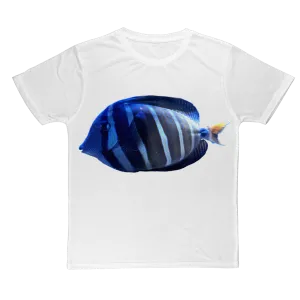 Blue Striped Fish Classic Sublimation Adult T-Shirt