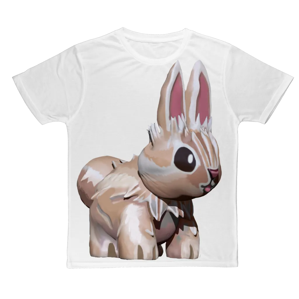 Bunny Classic Sublimation Adult T-Shirt