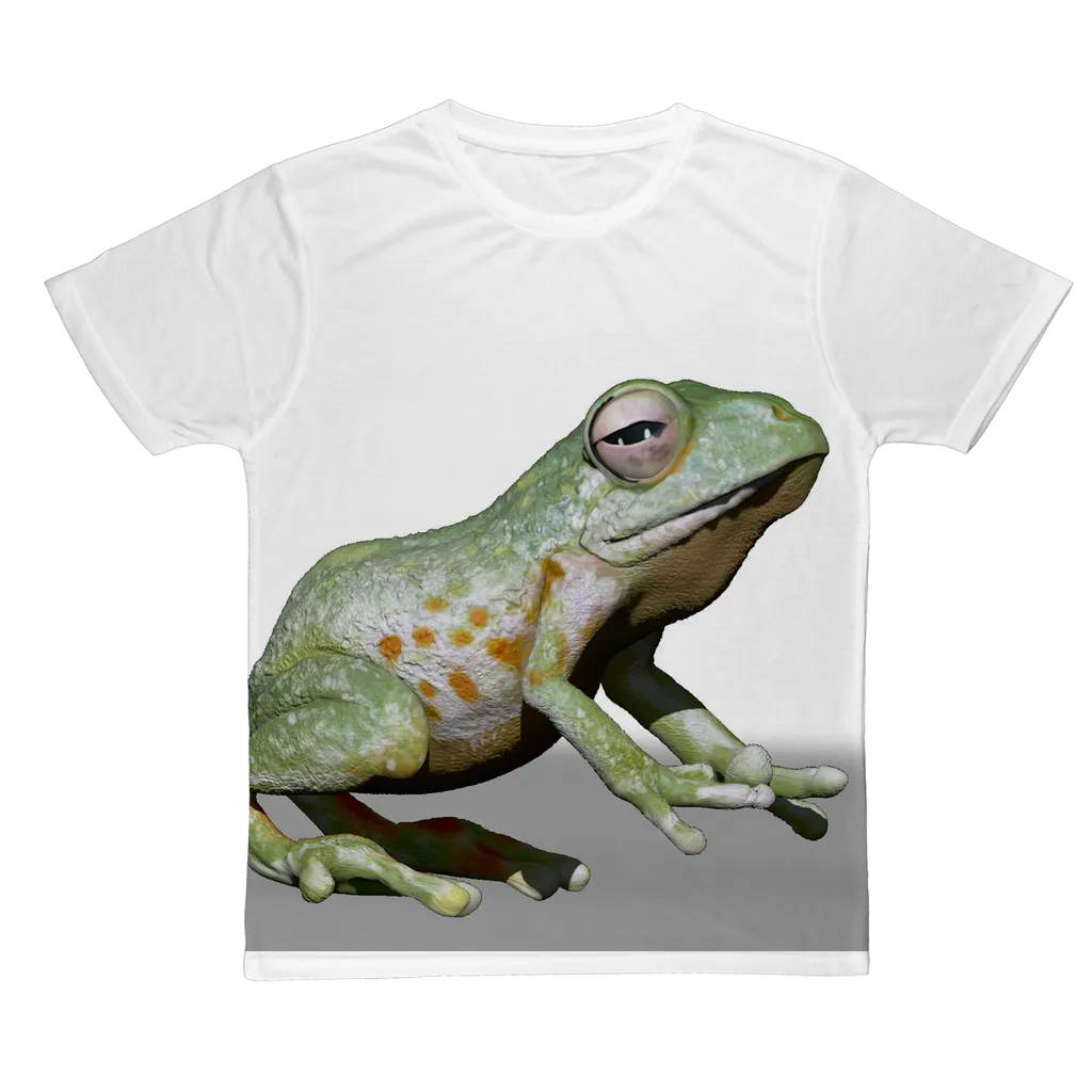 CG Frog Character Classic Sublimation Adult T-Shirt
