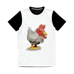 Chicken Classic Sublimation Panel T-Shirt