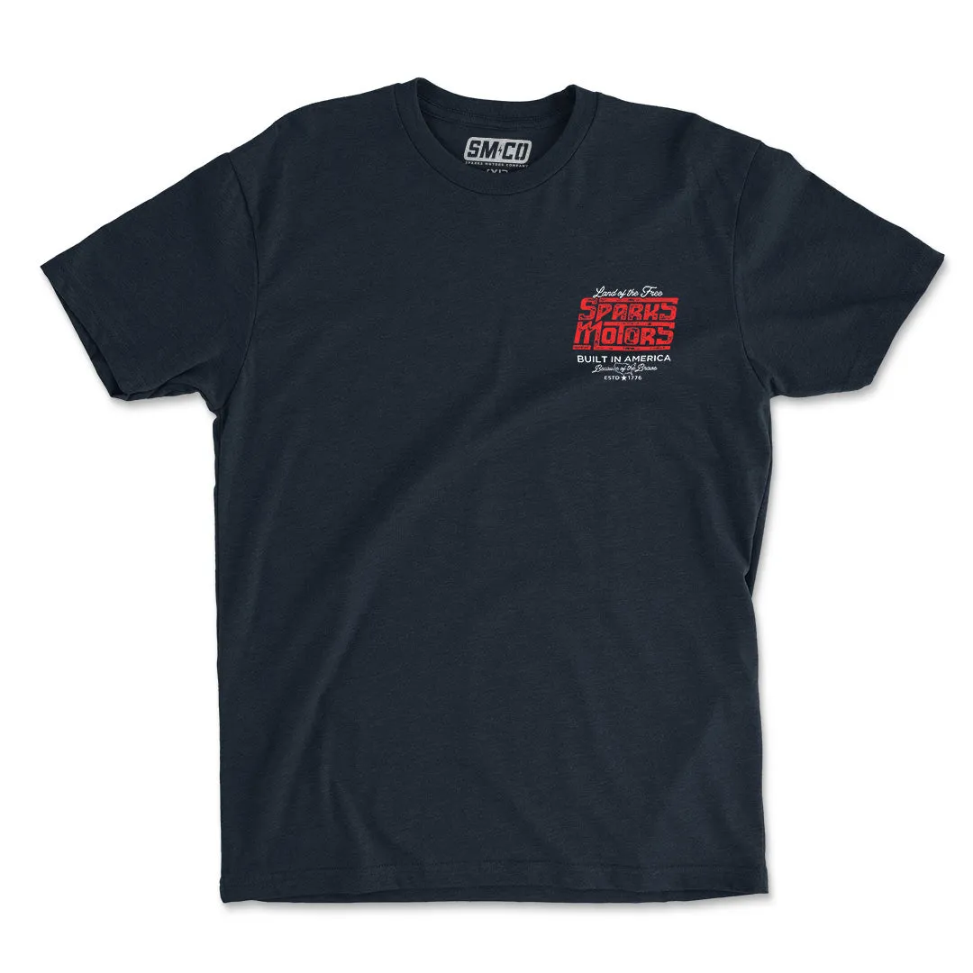 Classic American Tee (Midnight Navy)