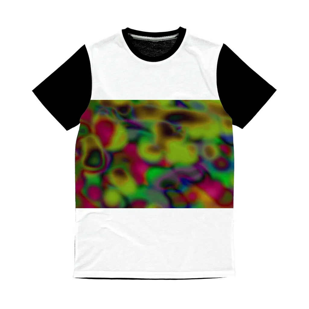 Cloud Concept Painting Classic Sublimation Panel T-Shirt
