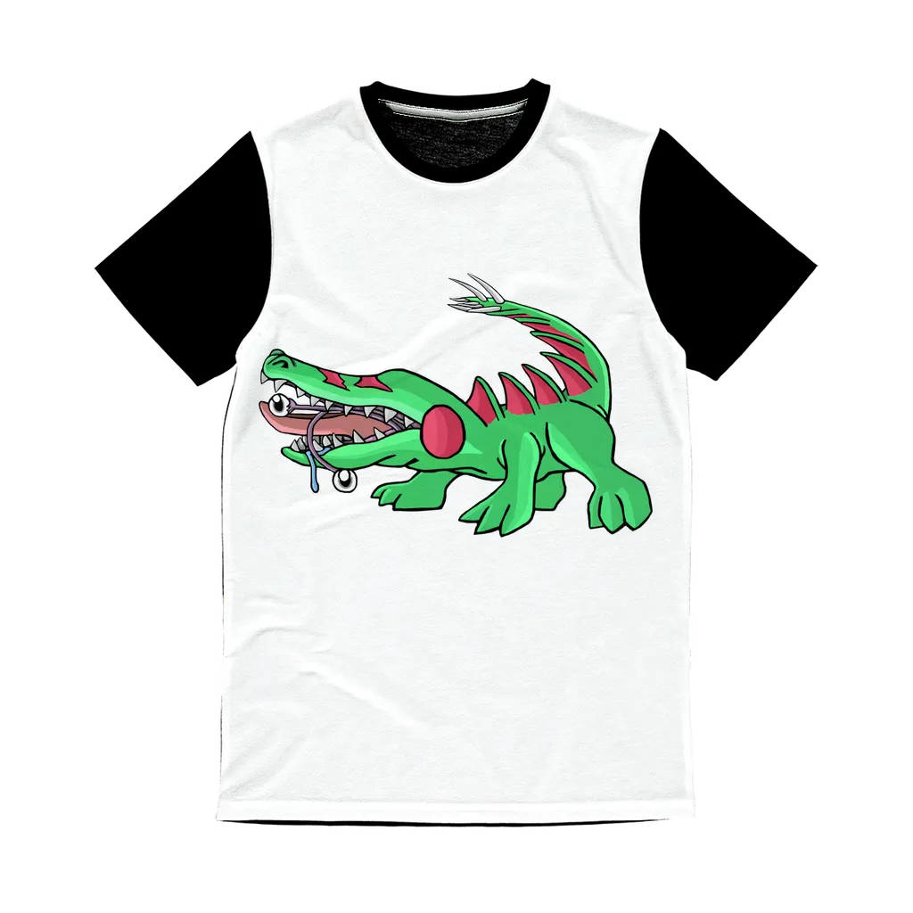 Crocodilas Classic Sublimation Panel T-Shirt