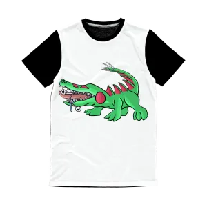 Crocodilas Classic Sublimation Panel T-Shirt