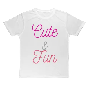 Cute and Fun Classic Sublimation Adult T-Shirt