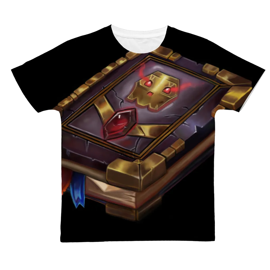 Death Spell Book Classic Sublimation Adult T-Shirt