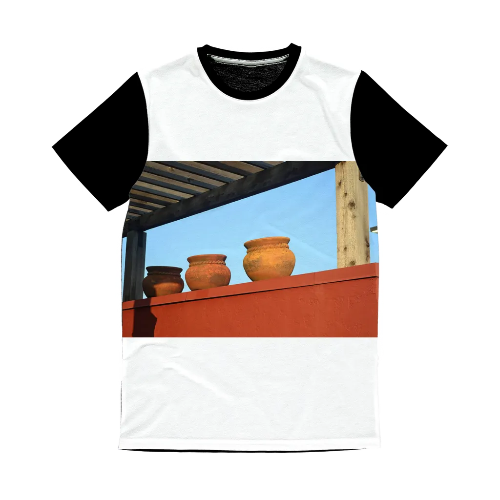 DecorativeVases Classic Sublimation Panel T-Shirt