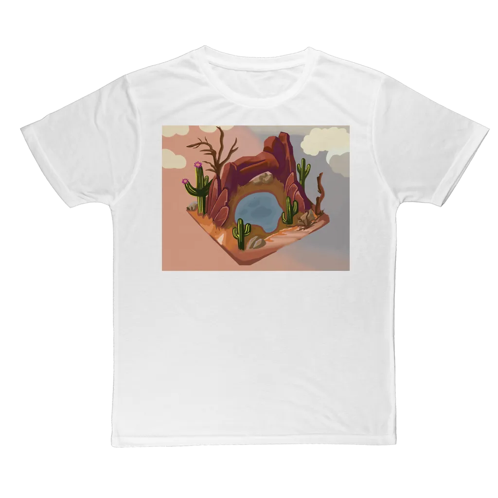 Desert Rocks Classic Sublimation Adult T-Shirt