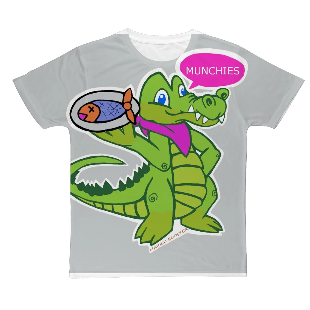 Diner Croc Classic Sublimation Adult T-Shirt