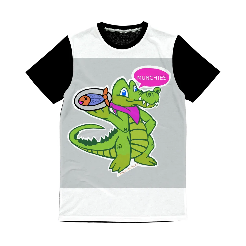 Diner Croc Classic Sublimation Panel T-Shirt