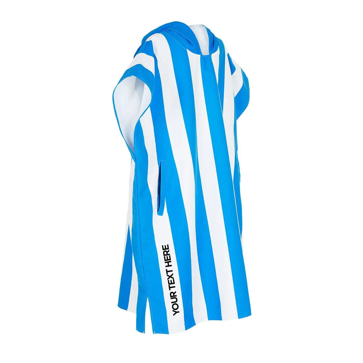 Dock & Bay Poncho Adults - Bondi Blue - Customised Embroidery Personalised for You