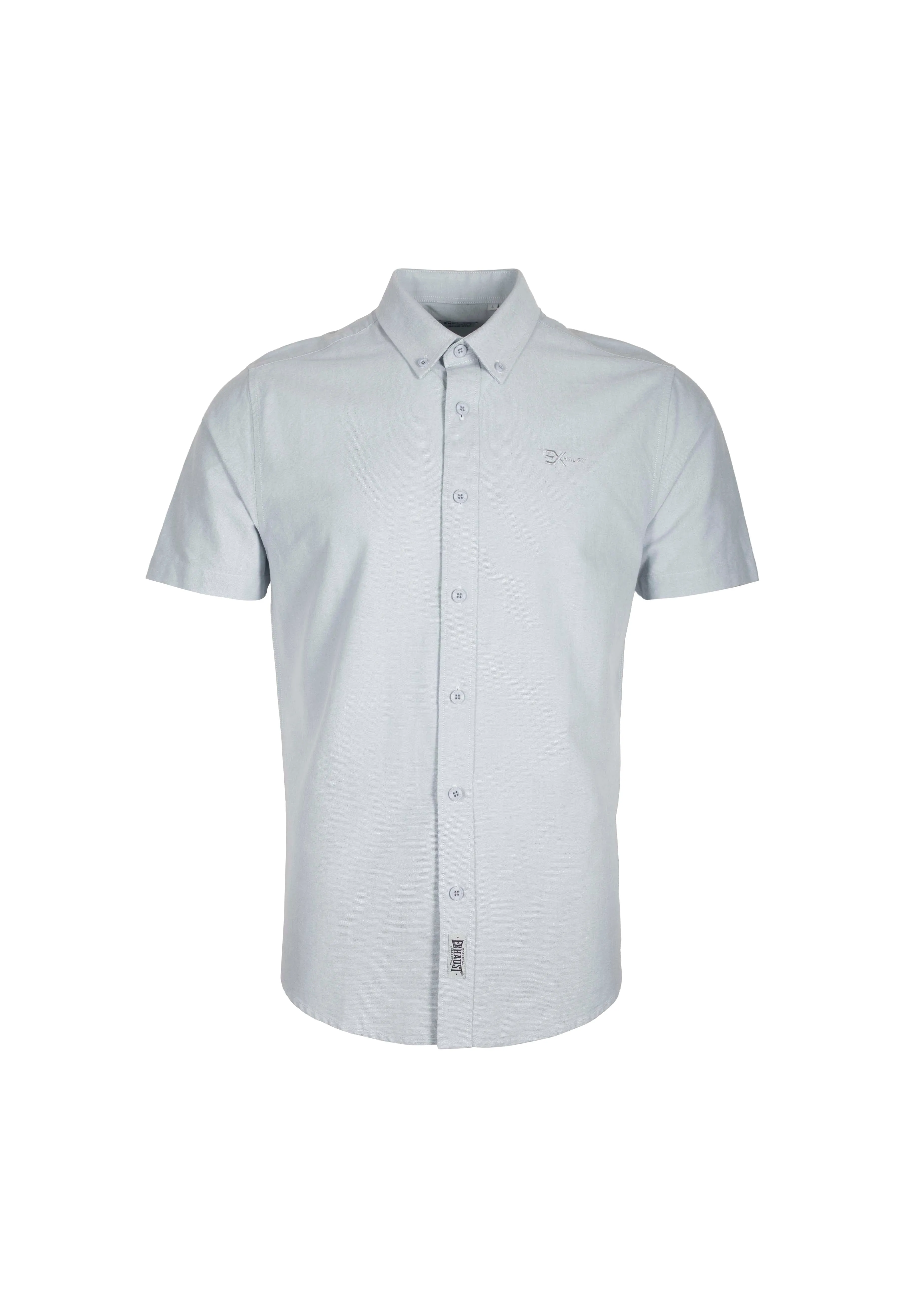 EXHAUST 100% Cotton Short Sleeve Shirt [Slim Fit] (SET B) 1314