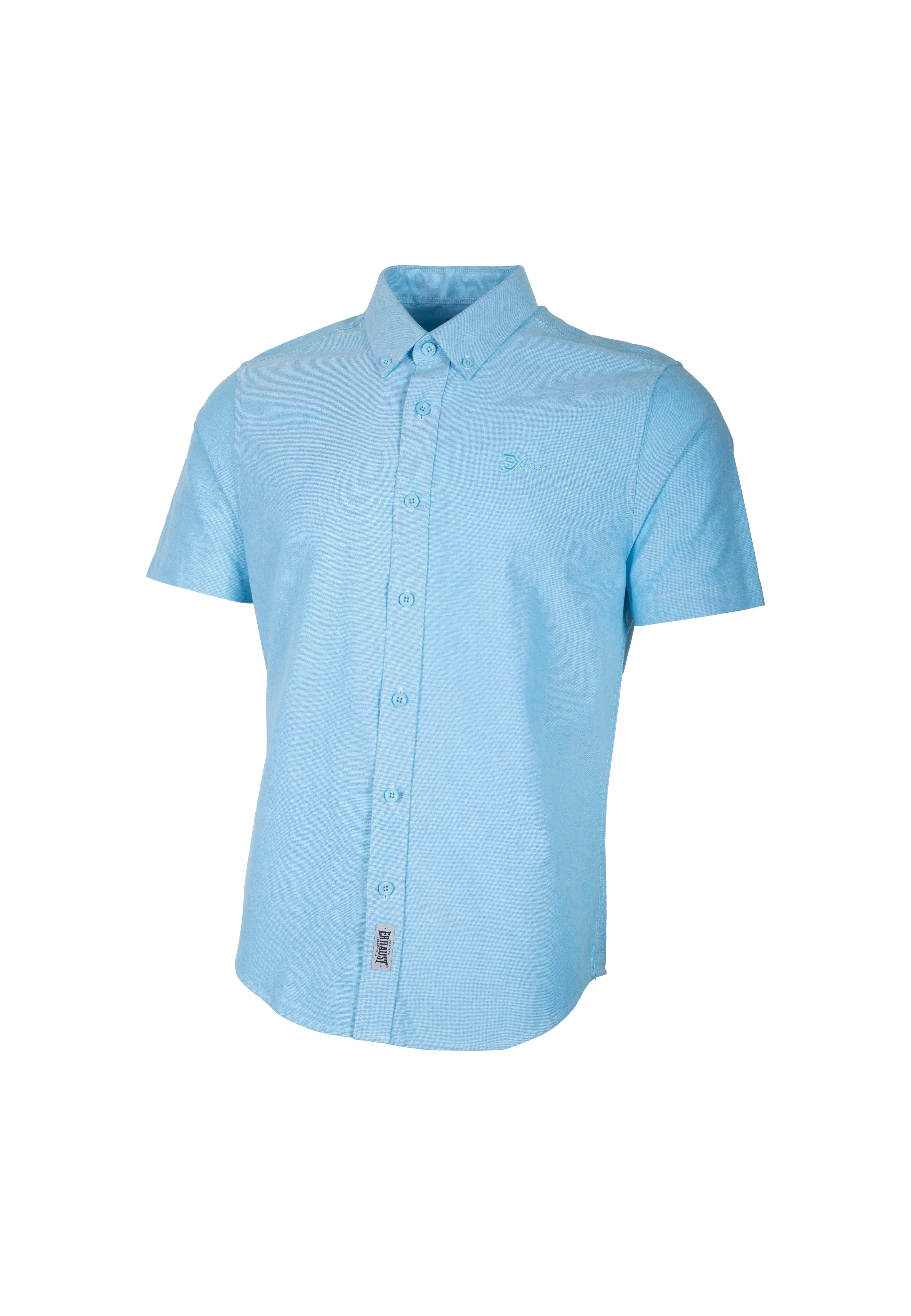 EXHAUST 100% Cotton Short Sleeve Shirt [Slim Fit] (SET B) 1314