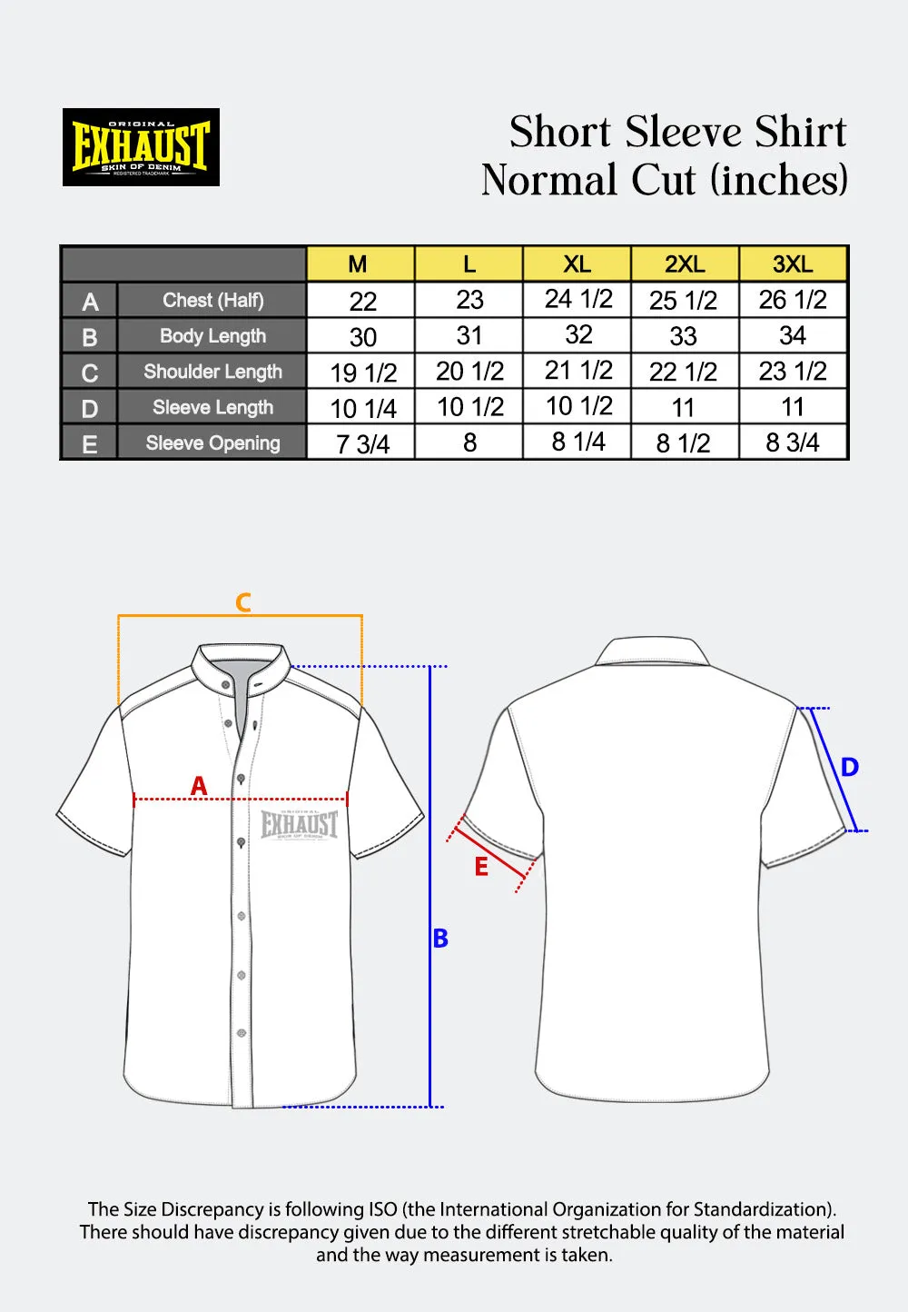 EXHAUST SHORT SLEEVE SHIRT [NORMAL CUT] 1539