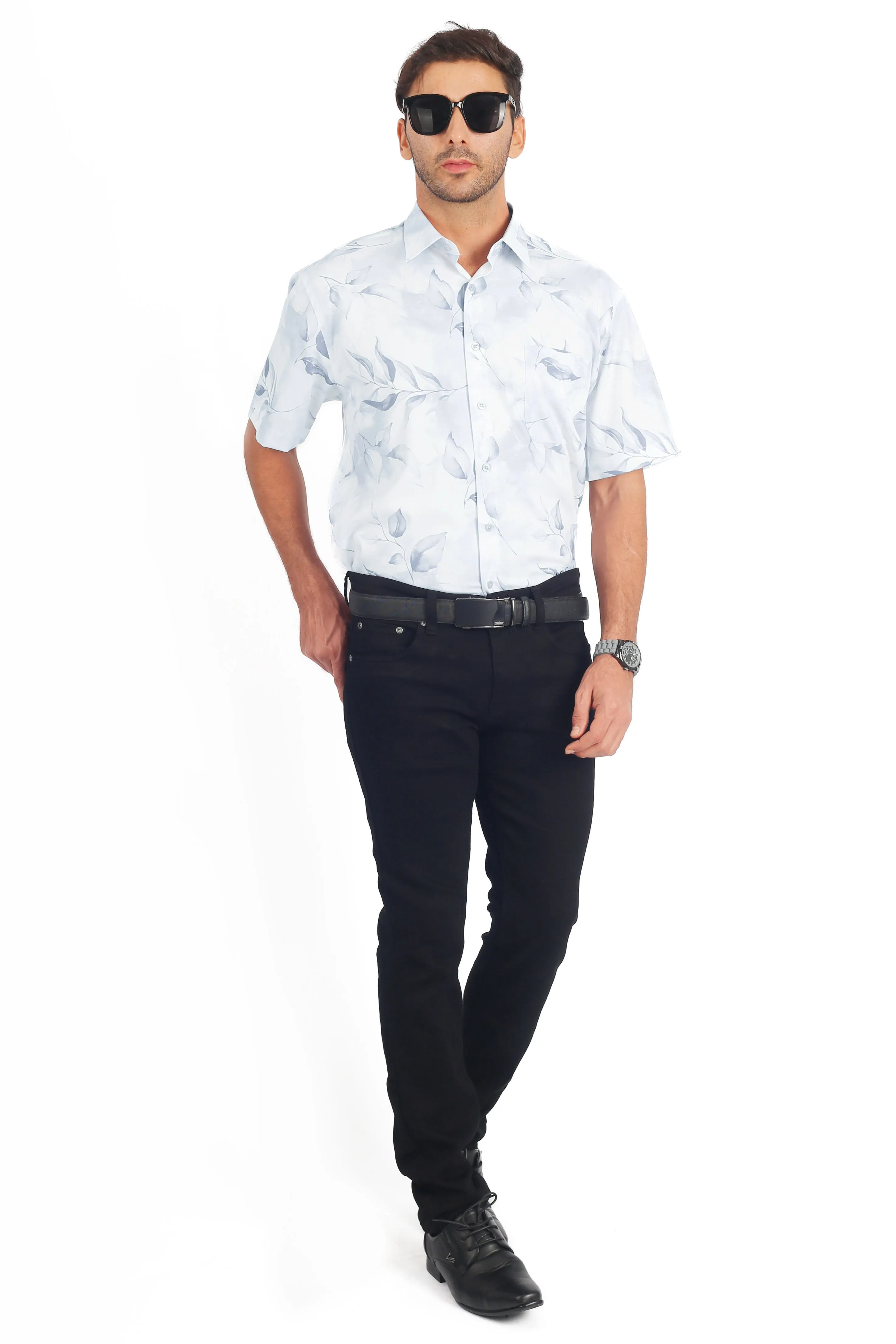EXHAUST SHORT SLEEVE SHIRT [NORMAL CUT] 1744