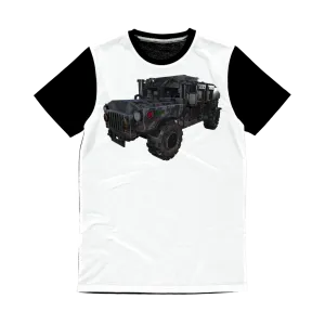 Hummer Vehicle Classic Sublimation Panel T-Shirt