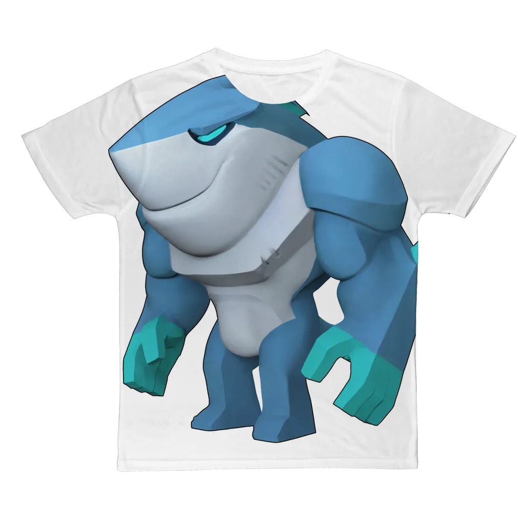 Ice Shark Classic Sublimation Adult T-Shirt