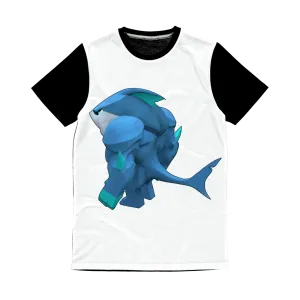 Ice Shark Classic Sublimation Panel T-Shirt