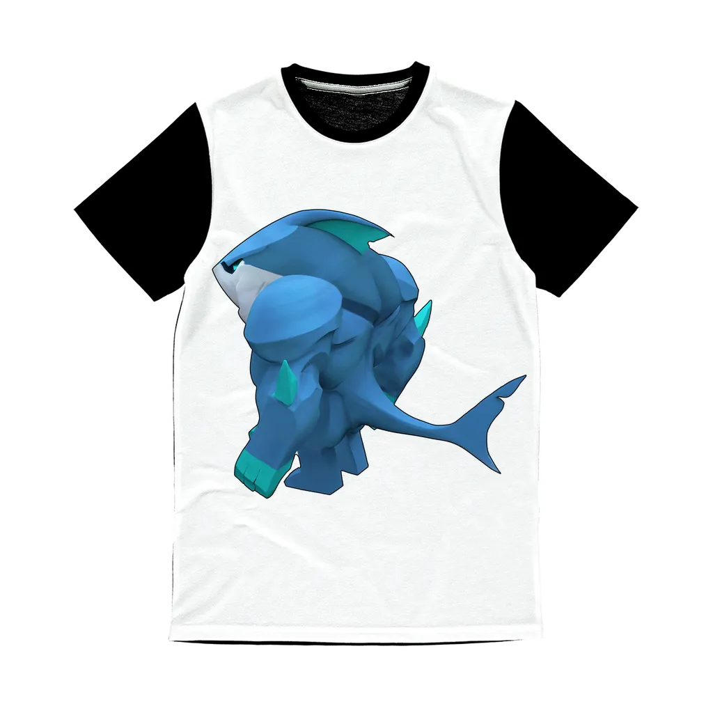 Ice Shark Classic Sublimation Panel T-Shirt