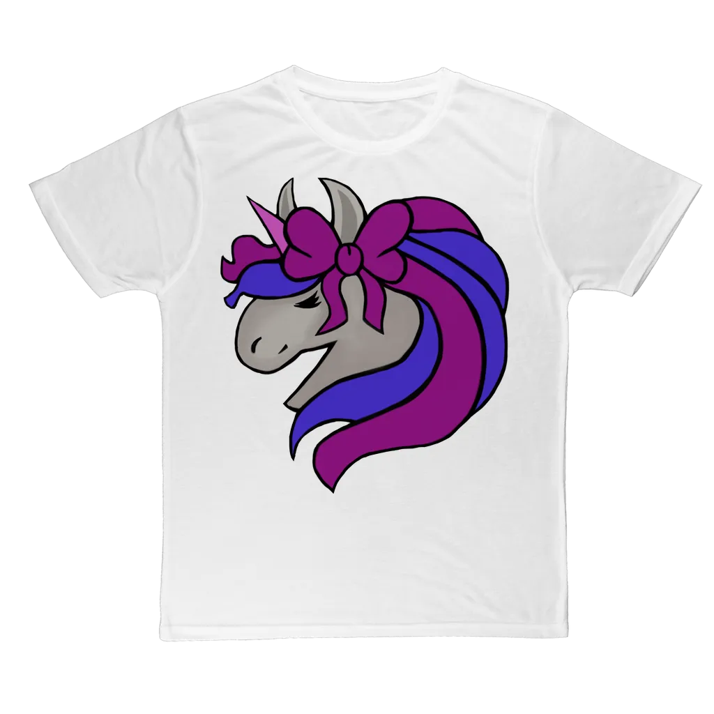 JohnsonKelly_UnicornHead2 Classic Sublimation Adult T-Shirt