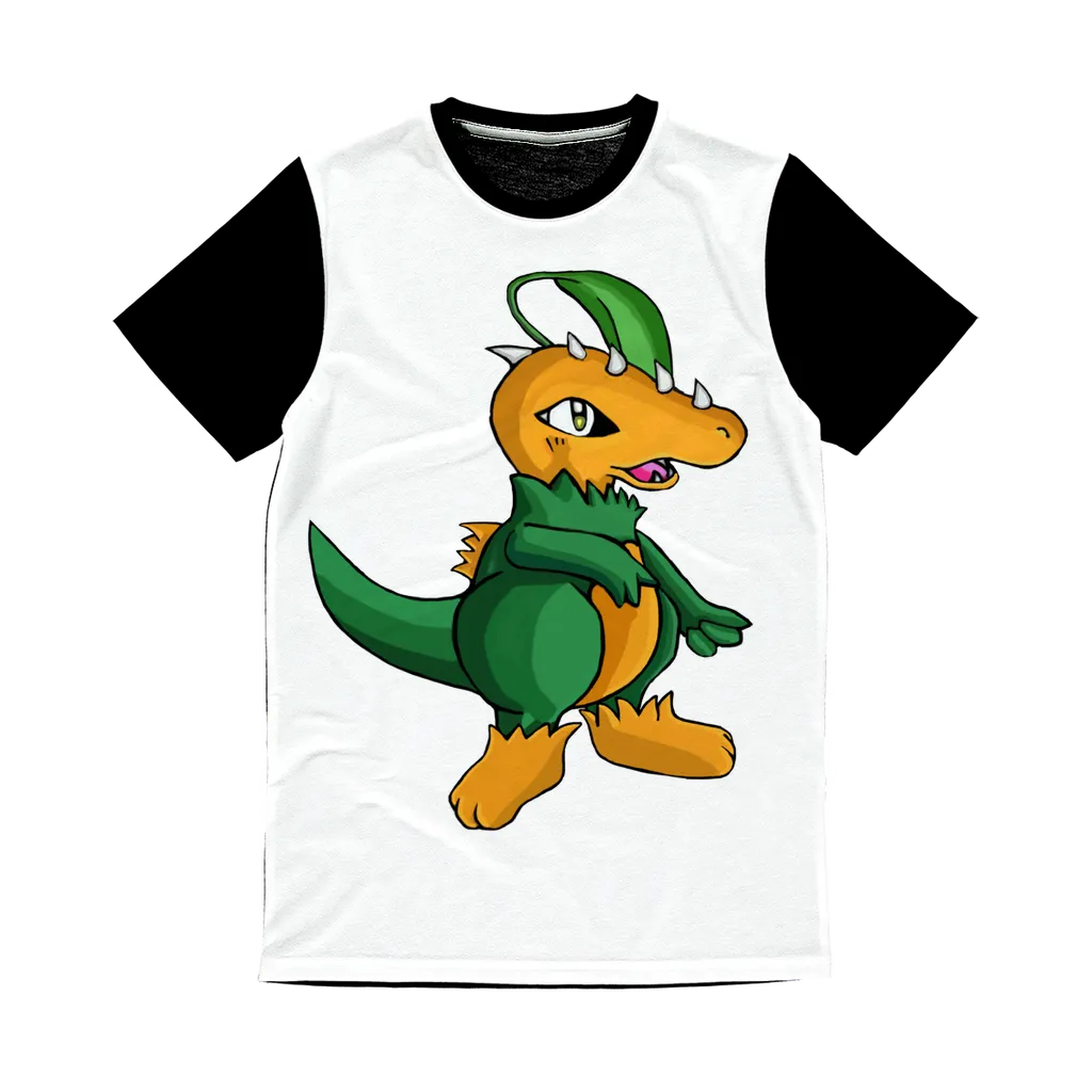 Leafasaur Classic Sublimation Panel T-Shirt