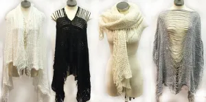 magic multi purpose poncho coverup scarves Case of 6