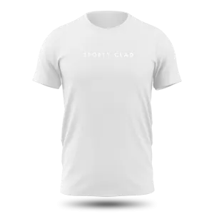 Men's Premium Cotton White Short Sleeve T-Shirt