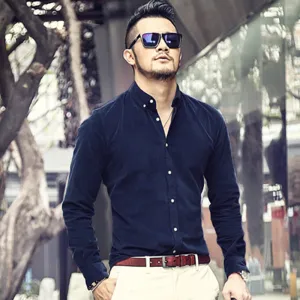 Men's Winter Long Sleeved Velvet Thermal Shirt