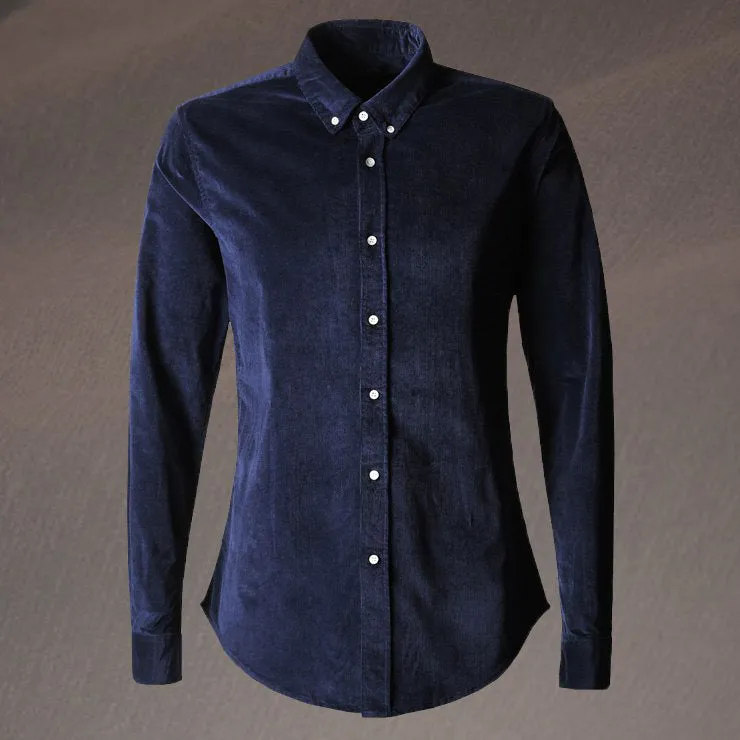 Men's Winter Long Sleeved Velvet Thermal Shirt