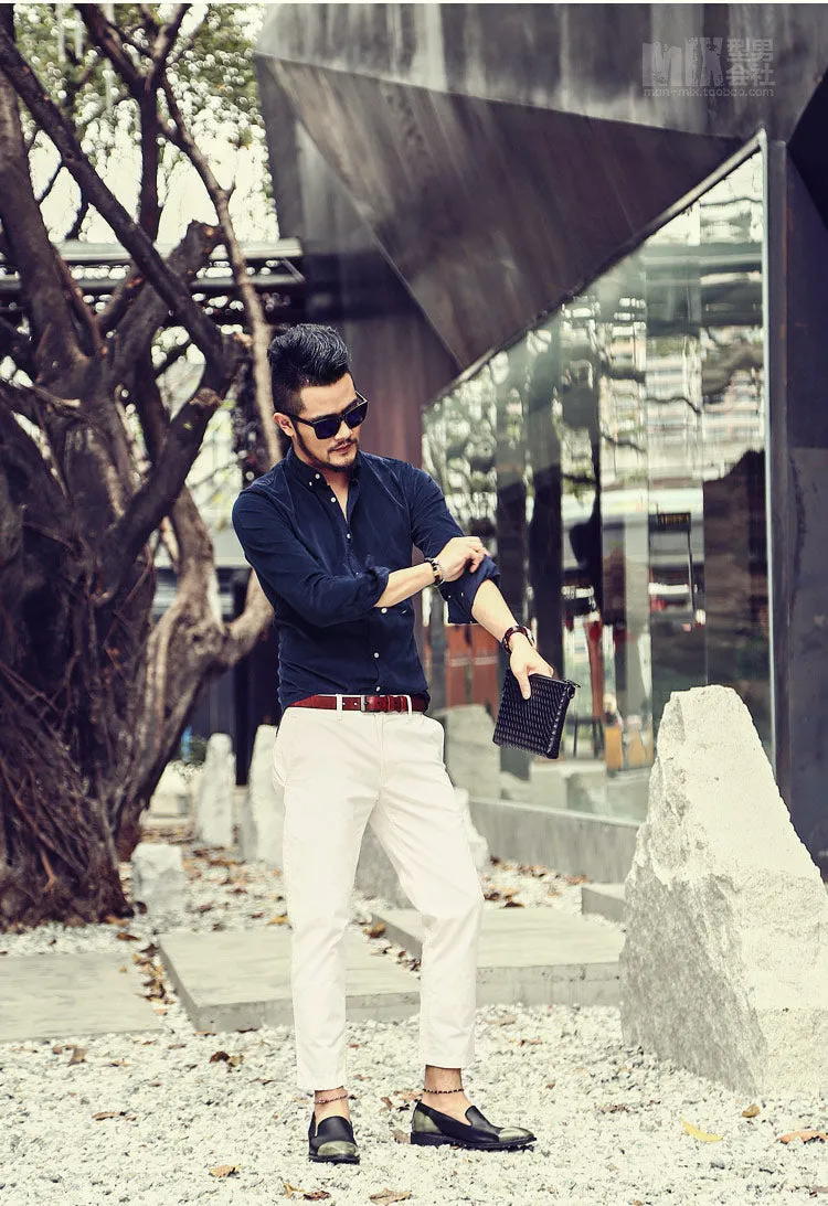 Men's Winter Long Sleeved Velvet Thermal Shirt