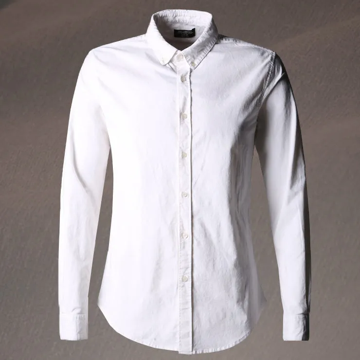 Men's Winter Long Sleeved Velvet Thermal Shirt
