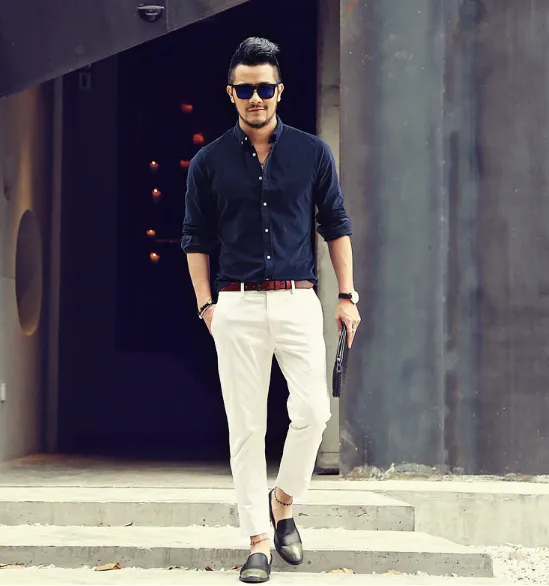Men's Winter Long Sleeved Velvet Thermal Shirt