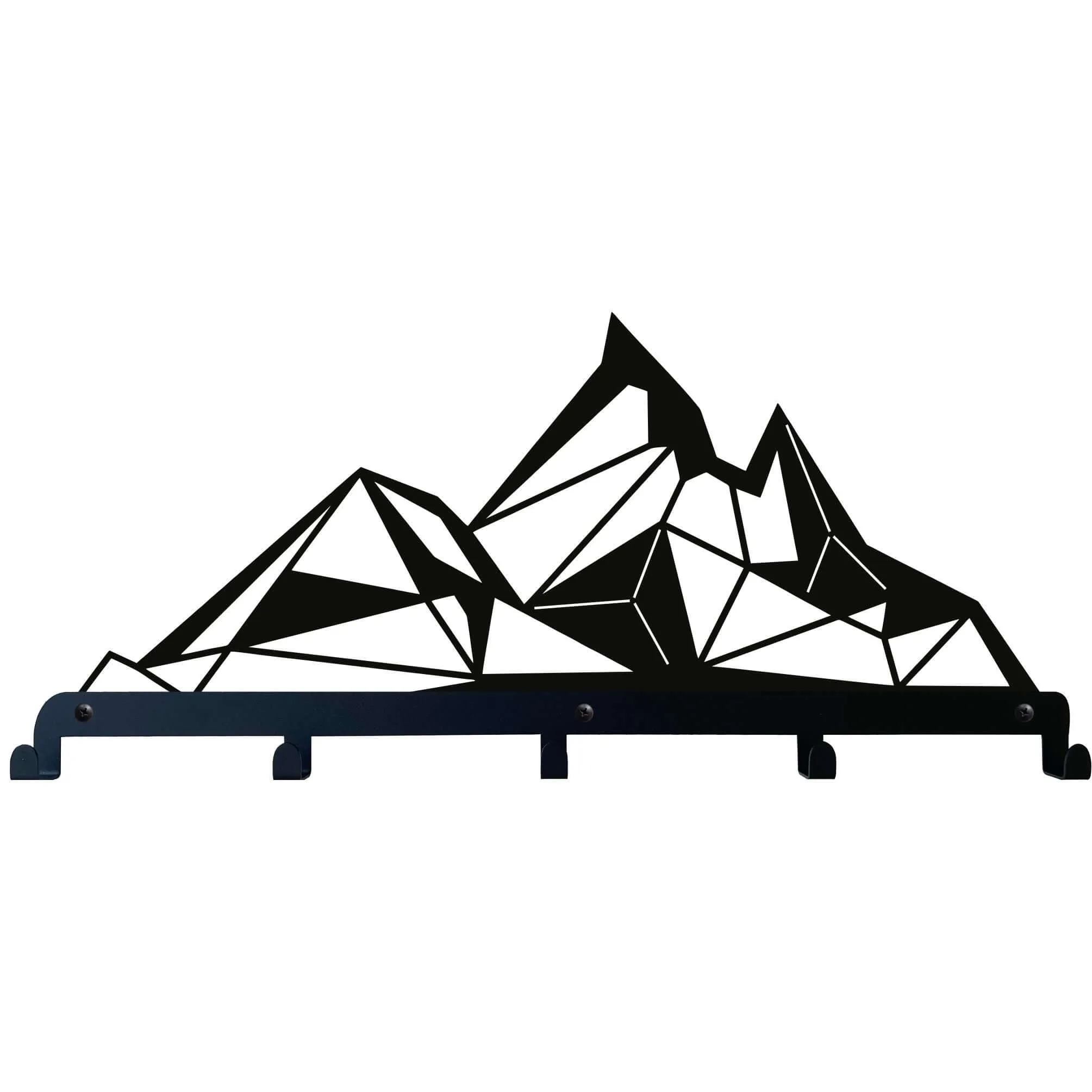 Mountain Metal Coat Rack, Wall Mount Hanger