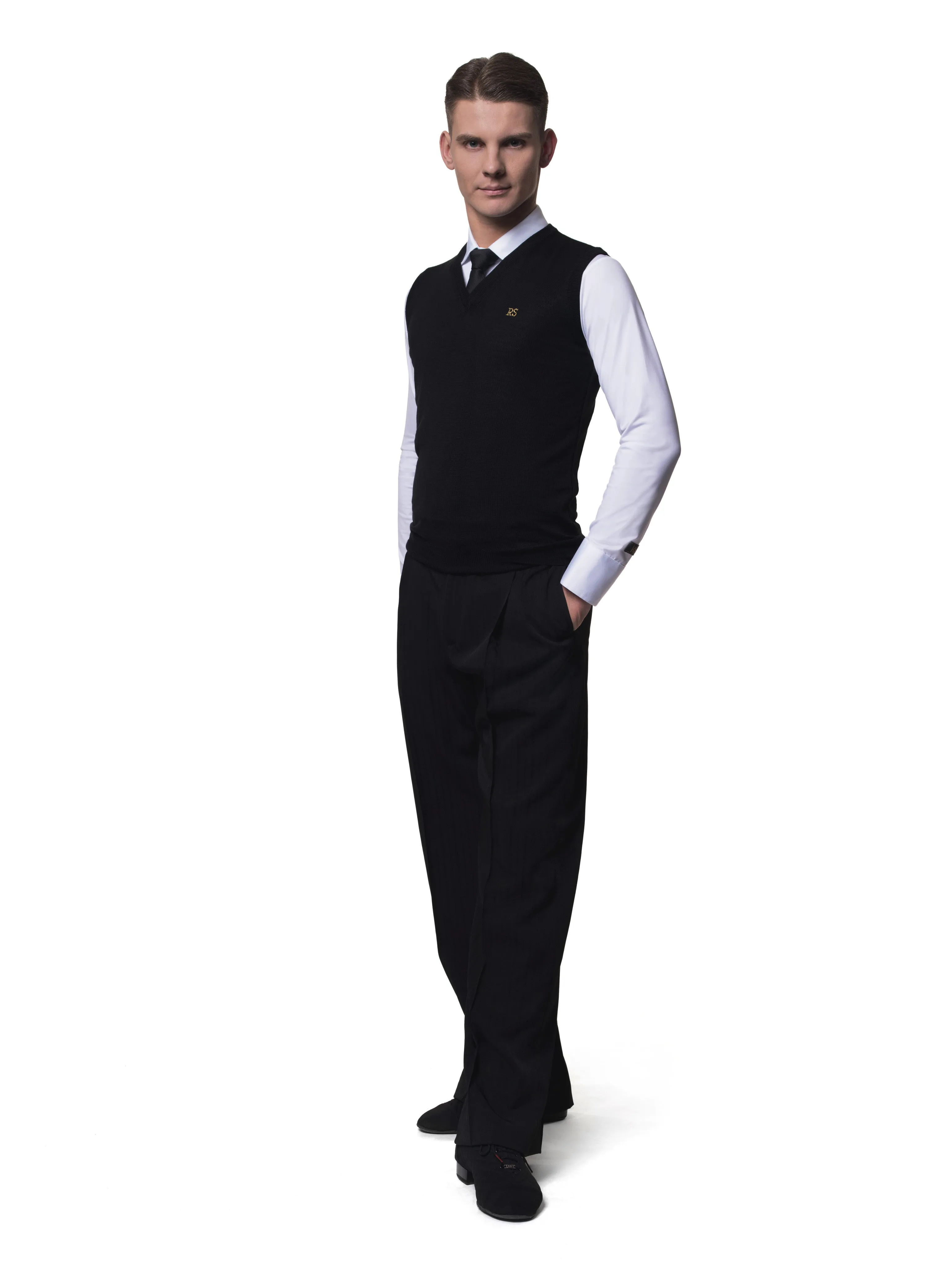 Pack of 2: RS Atelier Daniele Mens Stretch Body Shirt