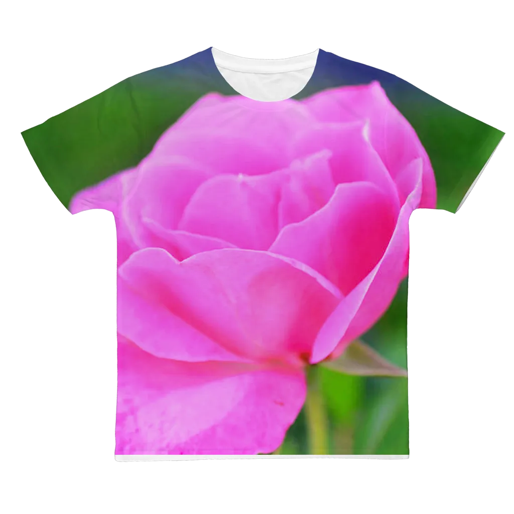 PinkFlower Classic Sublimation Adult T-Shirt