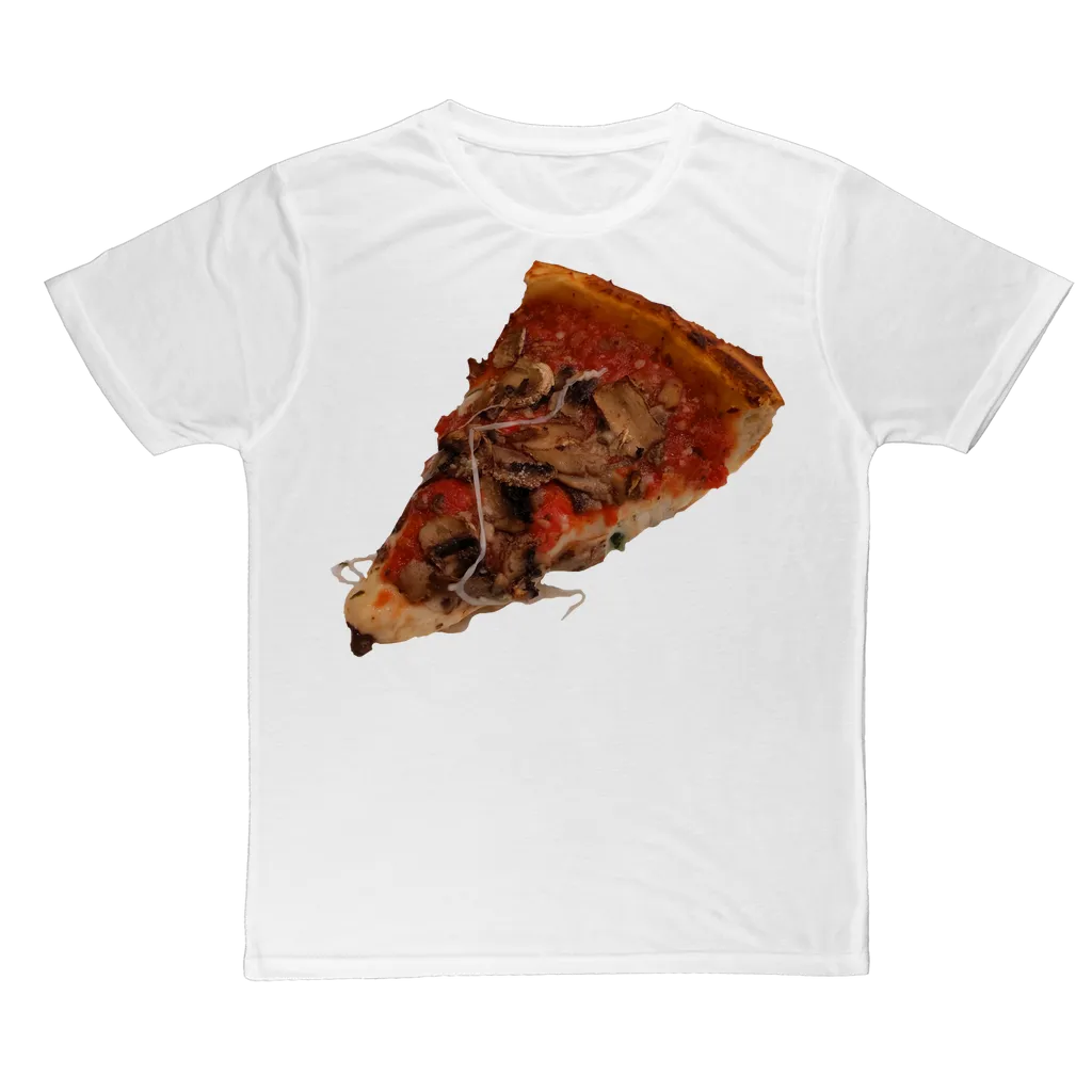 Pizza Classic Sublimation Adult T-Shirt