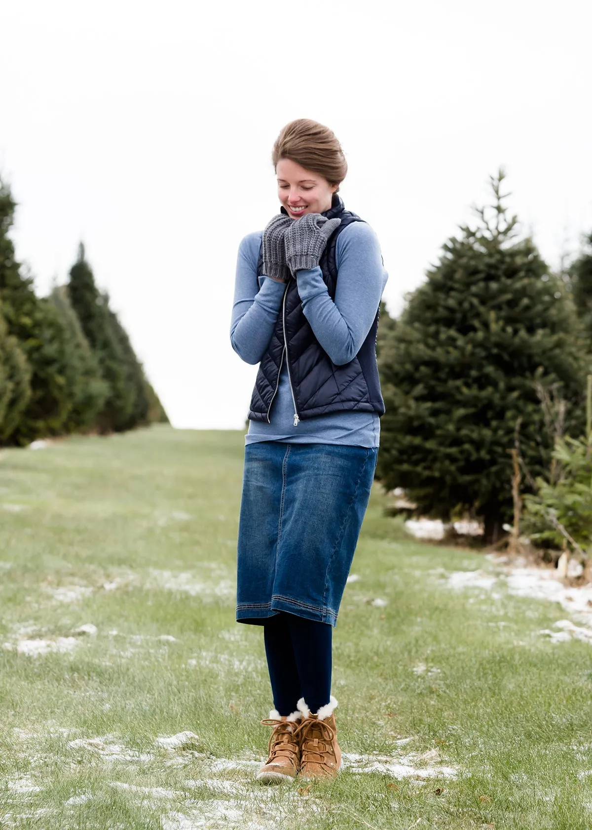 Sota' Long Sleeve Blue Thermal - FINAL SALE