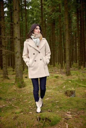 Soyaconcept Double Breasted Teddy Coat