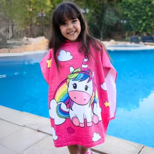 Unicorn Beach Poncho (Model 019)