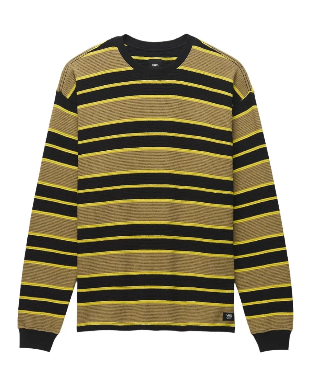 VANS Patton Stripe Long Sleeve Shirt Gothic Olive/Black