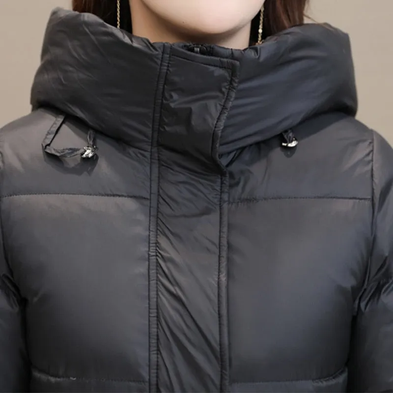 Winter Warm Hooded Overcoat